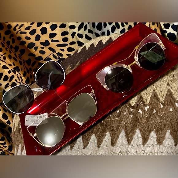 Oversized rim Cat eye sunglasses - Picture 4 of 4